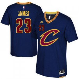 Maillot Manche Courte Cavaliers James 23 Bleu