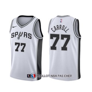 Maillot San Antonio Spurs Demarre Carroll Association 2019-20 Blanc