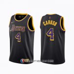 Maillot Los Angeles Lakers Alex Caruso Earned 2020-21 Noir