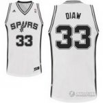 Maillot Blanc Diaw San Antonio Spurs Revolution 30