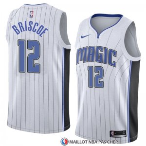 Maillot Orlando Magic Isaiah Briscoe Association 2018 Blanc
