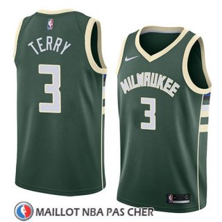 Maillot Milwaukee Bucks Jason Terry No 3 Icon 2018 Vert