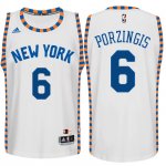 Maillot Retro Knicks Porzingis 6 Blanc