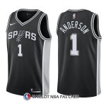 Maillot San Antonio Spurs Kyle Anderson Icon 1 2017-18 Noir
