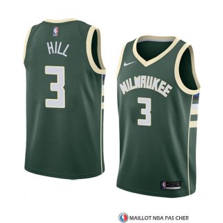Maillot Milwaukee Bucks George Hill Icon 2018 Vert