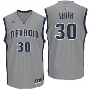Maillot Pistons Leuer 30 Gris