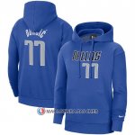 Veste a Capuche Dallas Mavericks Luka Doncic Bleu