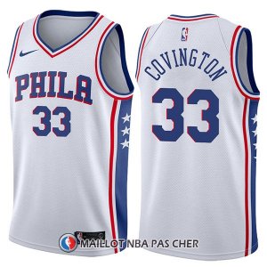 Maillot Philadelphia 76ers Robert Covington Swingman Association 33 2017-18 Blanc