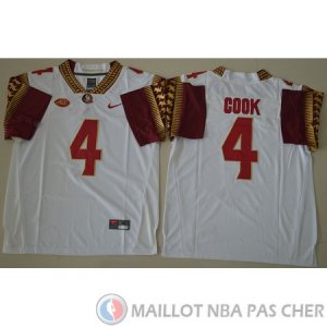 Maillot NCAA Dalvin Cook Blanc