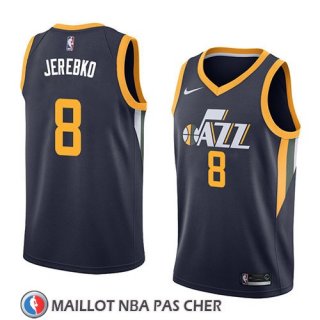 Maillot Utah Jazz Jonas Jerebko No 8 Icon 2018 Bleu