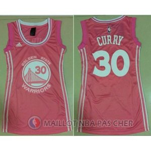 Maillot NBA Femme de Curry Golden State Warriors 30# Rose