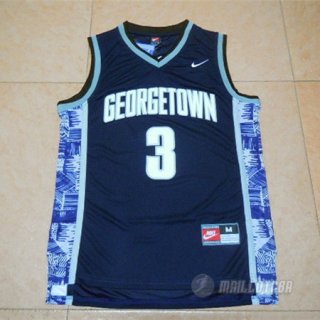 Maillot Iverson George Town #3 Bleu