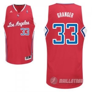 Maillot Rouge Granger Los Angeles Clippers #33 Revolution 30