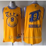 Maillot Golden State Warriors City Iguodala #9 Jaune