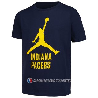Maillot Manche Courte Indiana Pacers Essential Jumpman Noir