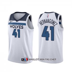 Maillot Minnesota Timberwolves Juancho Hernangomez Association 2019-20 Blanc