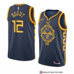 Maillot Golden State Warriors Andrew Bogut Ville 2018-19 Bleu