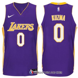 Maillot Authentique Los Angeles Lakers Kuzma 2017-18 0 Volet
