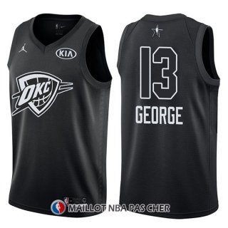 Maillot All Star 2018 Oklahoma City Thunder Paul George 13 Noir