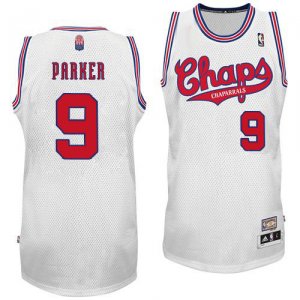 Maillot ABA de Parker San Antonio Spurs #9 Blanc