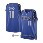 Maillot Enfant Dallas Mavericks Kyrie Irving NO 11 Icon 2022-23 Bleu
