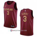 Maillot Cleveland Cavaliers Caris Levert NO 3 Icon 2022-23 Rouge