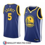 Maillot Golden State Warriors Kevon Looney No 5 Icon 2018 Bleu