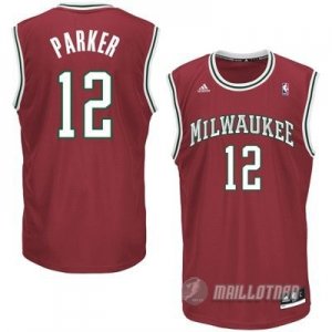 Maillot Rouge Parker Milwaukee Bucks Revolution 30