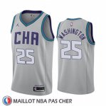 Maillot Charlotte Hornets P. J. Washington Ville Edition Gris