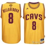 Maillot Jaune Dellavedova Cleveland Cavaliers Revolution 30