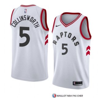 Maillot Tornto Raptors Kyle Collinsworth Association 2018 Blanc