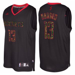 Maillot Camuoflage Mode Rockets Harden 13 Noir