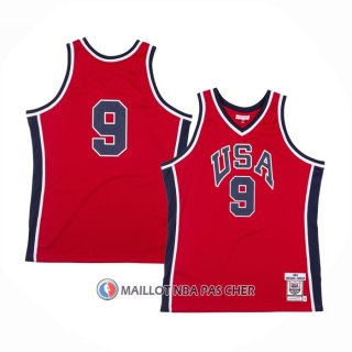 Maillot USA 1984 Michael Jordan Rouge