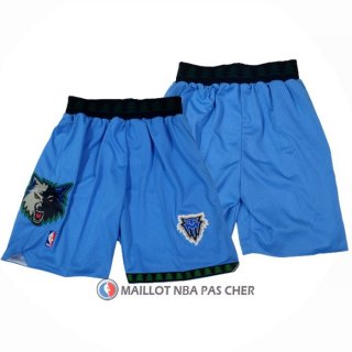 Short Minnesota Timberwolves Retro Bleu