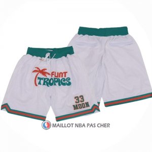 Short Flint Tropics Blanc