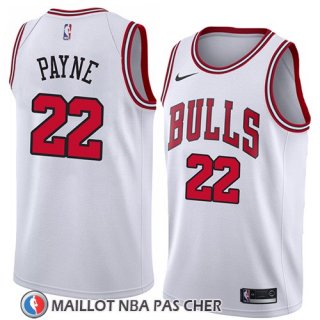 Maillot Chicago Bulls Cameron Payne No 22 Association 2018 Blanc