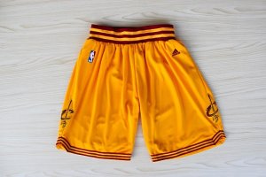 Short Jaune Cleveland Cavaliers NBA