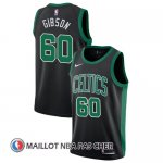 Maillot Boston Celtics Jonathan Gibson 60 Statement 2017-18 Noir