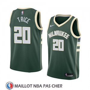 Maillot Milwaukee Bucks Travis Trice No 20 Icon 2018 Vert