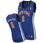 Maillot Femme de Stoudemire New York Knicks #1 Bleu