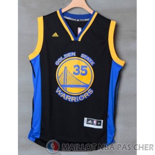 Maillot Golden State Warriors Durant #35 Noir Bleu