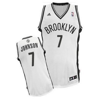 Maillot Blanc Johnson Brooklyn Nets Revolution 30