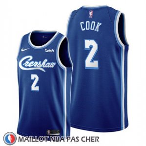 Maillot Los Angeles Lakers Quinn Cook Classic Edition 2019-20 Bleu