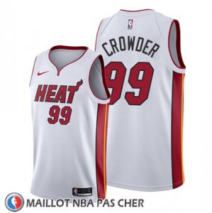 Maillot Miami Heat Jae Crowder Association 2019-20 Blanc