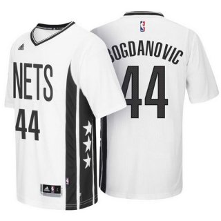 Maillot Manche Courte Nets Bogdanovic 44 Gris