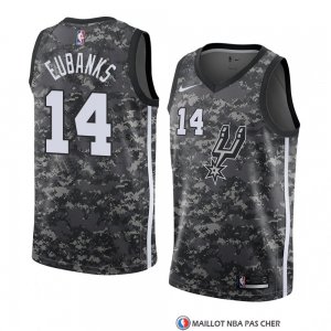 Maillot San Antonio Spurs Drew Eubanks Ville 2018 Gris