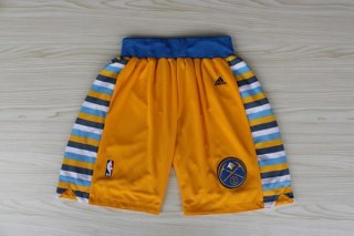 Short Jaune Denver Nuggets NBA