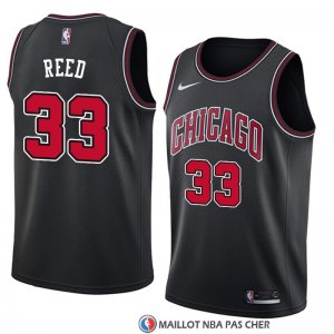 Maillot Chicago Bulls Willie Reed Statement 2018 Noir