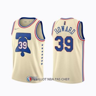 Maillot Philadelphia 76ers Dwight Howard Earned 2020-21 Crema