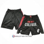 Short Miami Heat Ville Just Don 2023-24 Noir